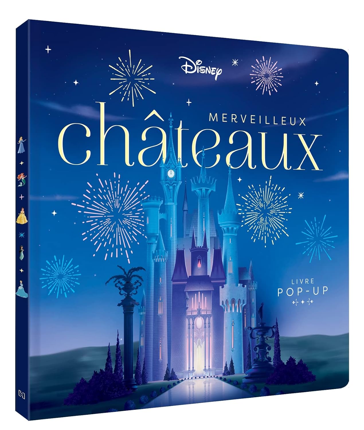 Livre pop-up Merveilleux châteaux Disney
